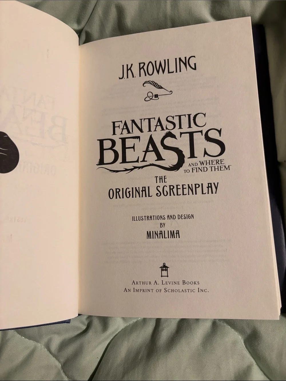 Scholastic elegant blue